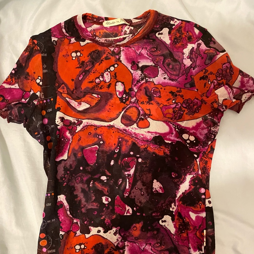 Jean Paul Gaultier Jean’s mesh bacteria top